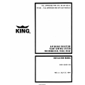 King KAP 100/KAP 150/KFC 150 Cessna R182,TR182,FR182 Flight Control System Installation Manual 006-0265-00